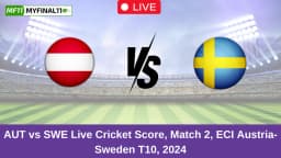 AUT vs SWE Live Score: Scorecard, Ball by Ball Commentary – Match 1, ECI Austria-Sweden T10 2024