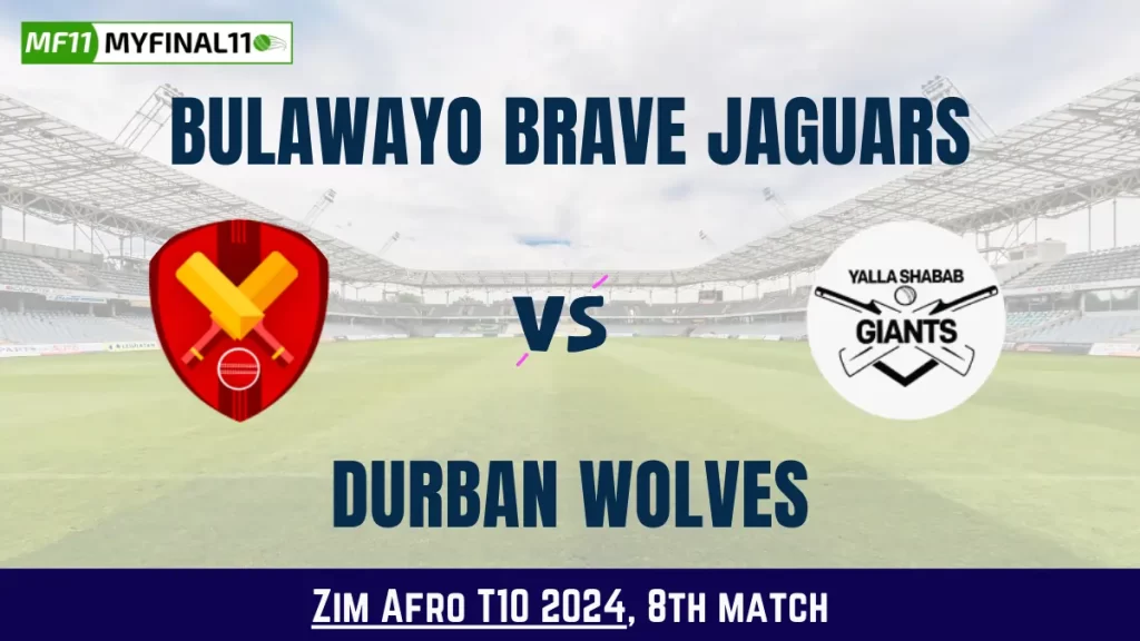 BB vs DW Dream11 Prediction Today: Match 8 Pitch Report, and Key Player | Zim Afro T10 2024