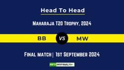 BB vs MW Player Battle, Head to Head Team Stats, Player Record: Maharaja T20 Trophy, 2024 – Final Match