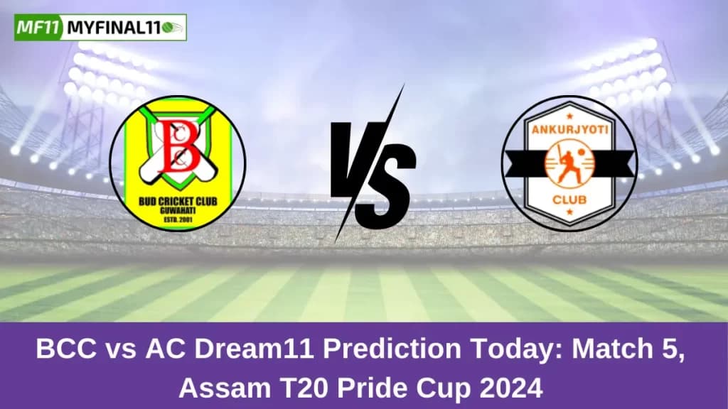 BCC vs AC Dream11 Prediction Today: Match 5 Pitch Report, and Player Stats | Assam T20 Pride Cup 2024