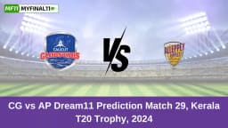CG vs AP Dream11 Prediction Today: Match 29 Pitch Report, and Key Player | Kerala T20 Trophy 2024