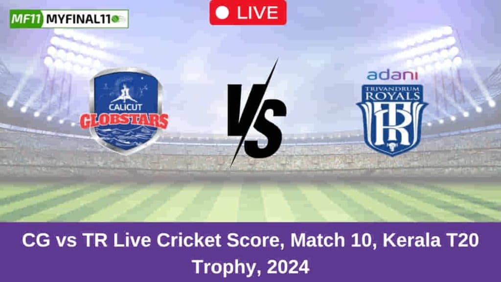 CG vs TR Live Score: Scorecard, Ball by Ball Commentary – Match 10, Kerala T20 Trophy