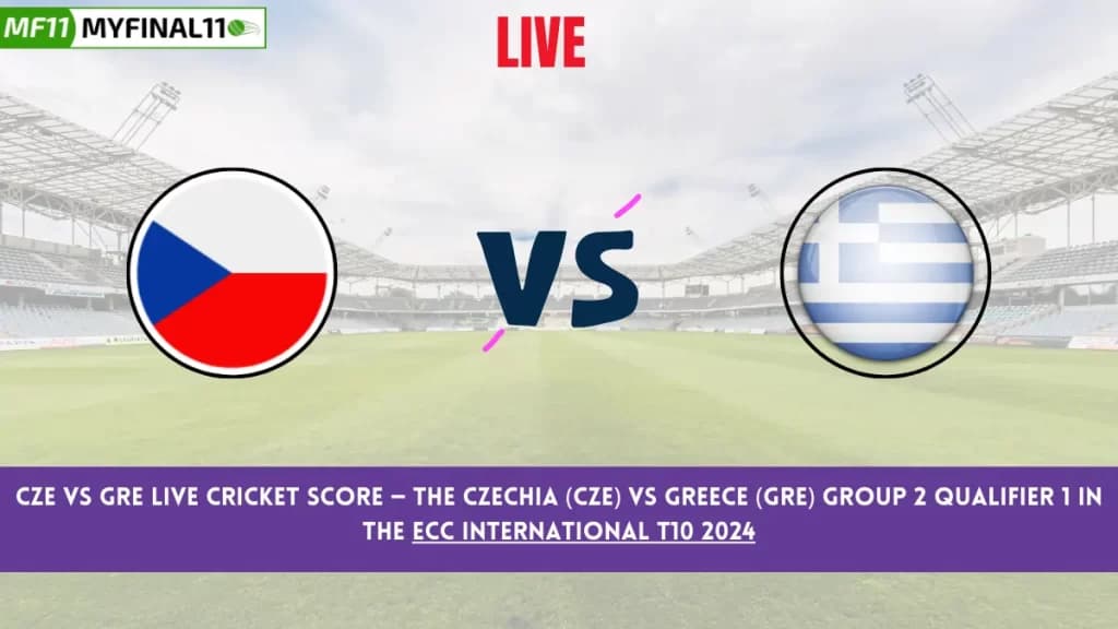 CZE vs GRE Live Score: Scorecard, Ball by Ball Commentary – Playoffs, ECC T10 Unknown Season