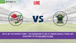 HB vs JBT Live Score: Scorecard, Ball by Ball Commentary – Qualifier 1, Zim Afro T10 2024