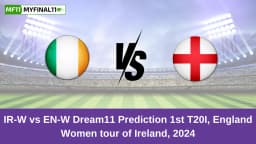 IR-W vs EN-W Dream11 Prediction Today: 1st T20I Pitch Report, and Key Player | England Women tour of Ireland 2024