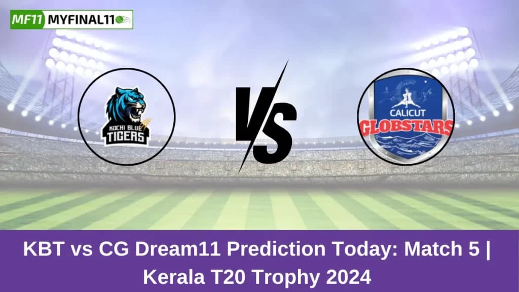 KBT vs CG Dream11 Prediction Today: Match 5 Pitch Report, and Player Stats | Kerala T20 Trophy 2024