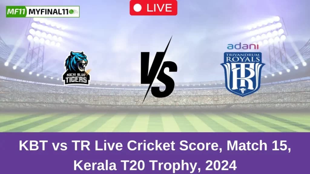 KBT vs TR Live Score: Scorecard, Ball by Ball Commentary – Match 15, Kerala T20 Trophy 2024