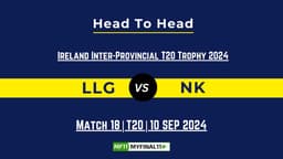 LLG vs NK Player Battle, Head to Head Team Stats, Player Record: Ireland Inter-Provincial T20 Trophy, 2024- 18th Match