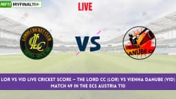 LOR vs VID Live Score: Scorecard, Ball by Ball Commentary – Match 49, ECS Austria T10