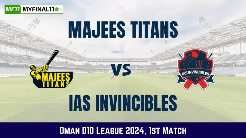 MAT vs IAI Dream11 Prediction Today: Match 1 Pitch Report, and Player Stats | Oman D10 League 2024