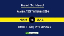 NAM vs UAE Player Battle, Head to Head Team Stats, Team Record – Namibia T20I Tri Series 2024