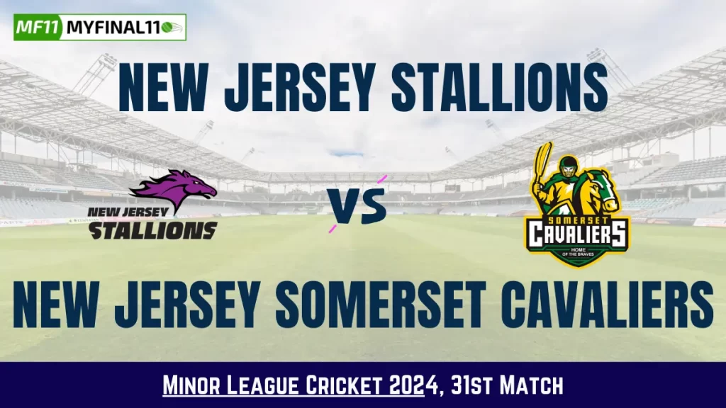 NJS vs NJSC Dream11 Prediction Today: Match 31 Pitch Report, and Key Player | Minor League Cricket 2024