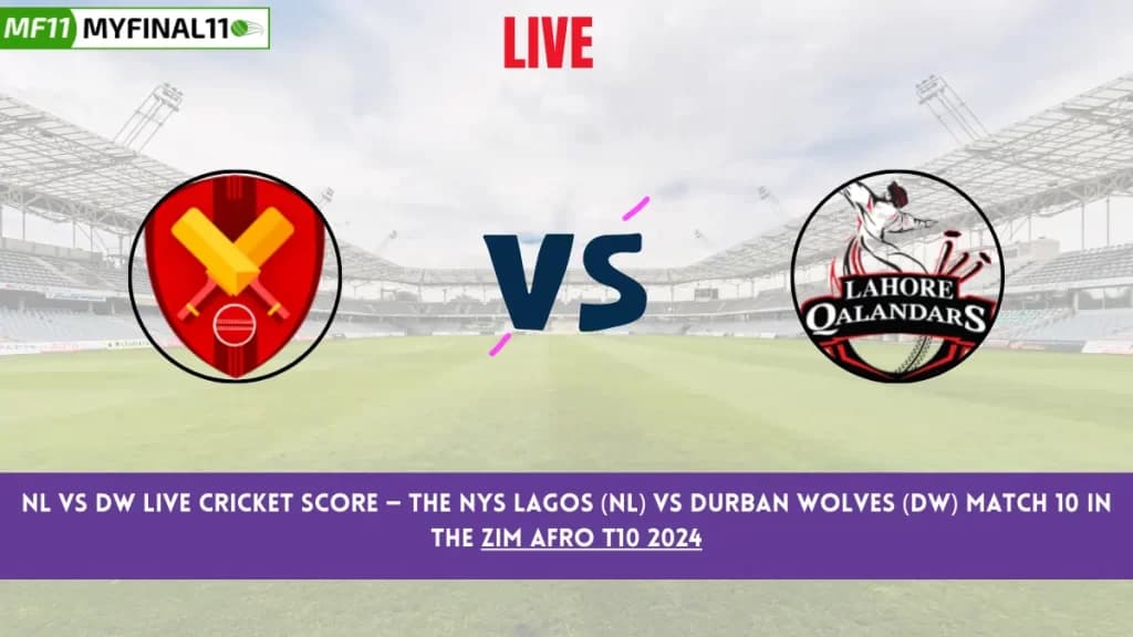 NL vs DW Live Score: Scorecard, Ball by Ball Commentary – Match 10, Zim Afro T10 2024