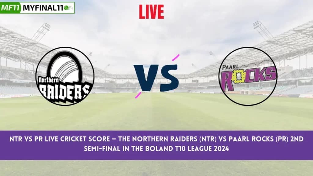 NTR vs PR Live Score: Scorecard, Ball by Ball Commentary – 2nd Semi Final, Boland T10 League 2024