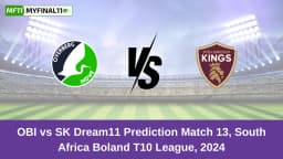 OBI vs SK Dream11 Prediction Today: Match 13 Pitch Report, and Player Stats | Boland T10 League