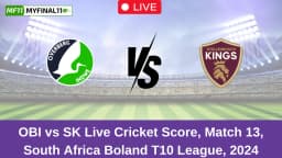 OBI vs SK Live Score: Scorecard, Ball by Ball Commentary – Match 13, Boland T10 League