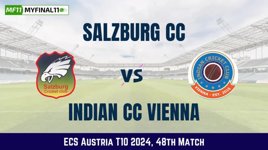 SAL vs ICCV Dream11 Prediction Today: Match 48 Pitch Report, and Player Stats | ECS Austria T10 2024