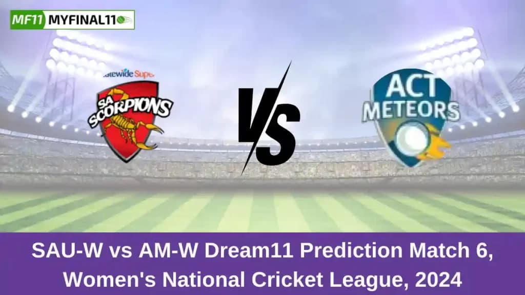 SAU-W vs AM-W Dream11 Prediction Today: Match 6 Pitch Report, and Key Player | Australian Women’s ODD 2024