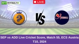 SEP vs ADD Live Score: Scorecard, Ball by Ball Commentary – Match 55, ECS Austria T10