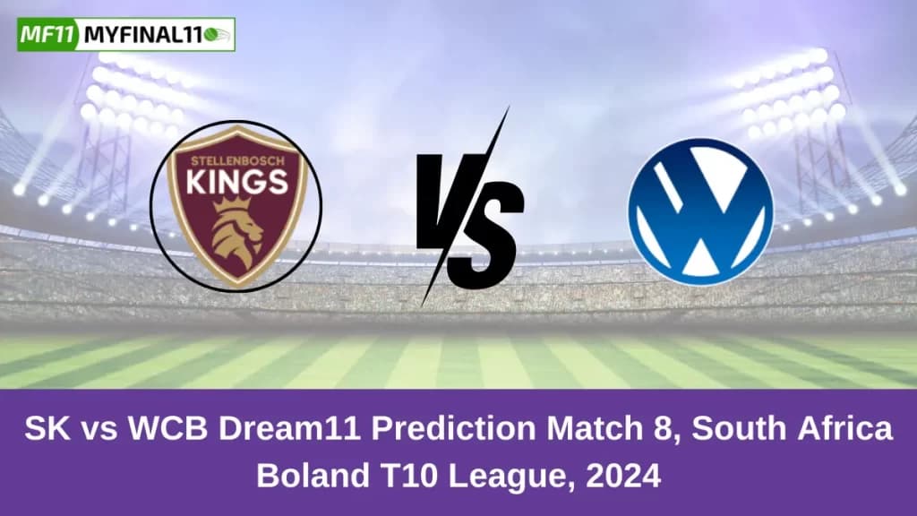 SK vs WCB Dream11 Prediction Today: Match 8 Pitch Report, and Player Stats | Boland T10 League
