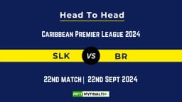SLK vs BR Player Battle, Head to Head Team Stats, Team Record – Caribbean Premier League 2024