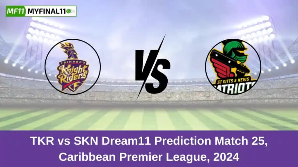 TKR vs SKN Dream11 Prediction Today: Match 25 Pitch Report, and Key Player | Republic Bank CPL T20 2024