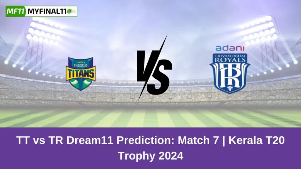 TT vs TR Dream11 Prediction Today: Match 7 Pitch Report, and Player Stats | Kerala T20 Trophy 2024