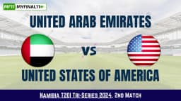 UAE vs USA Dream11 Prediction Today: Match 2 Pitch Report, and Key Player | Namibia T20I Tri-Series 2024