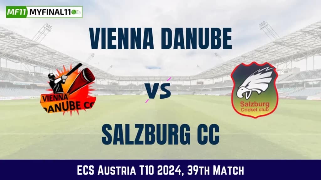 VID vs SAL Dream11 Prediction Today: Match 39 Pitch Report, and Player Stats | ECS Austria T10
