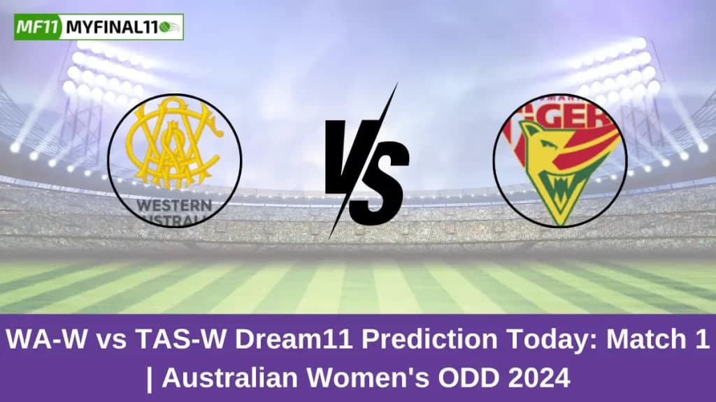 WA-W vs TAS-W Dream11 Prediction Today: Match 1 Pitch Report, and Key Player | Australian Women’s ODD 2024