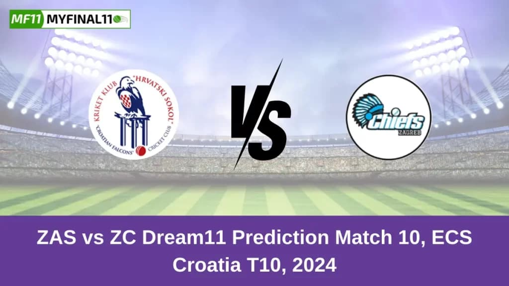ZC vs ZA Dream11 Prediction Today: Match 13 Pitch Report, and Key Player | ECS T10 Croatia 2024
