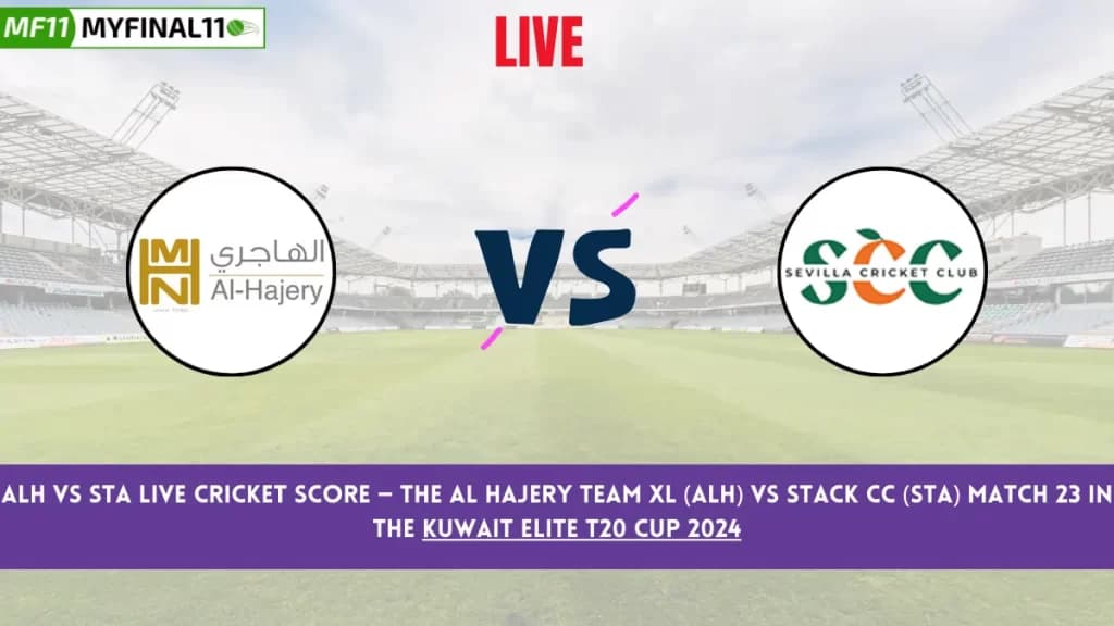 ALH vs STA Live Score: Scorecard, Ball by Ball Commentary – Match 23, Kuwait Elite T20 Cup 2024