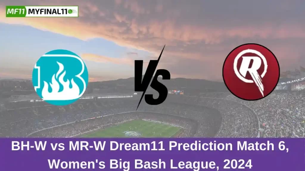 BH-W vs MR-W Dream11 Prediction Today: Match 6 Pitch Report, and Key Player | Women’s Big Bash League 2024