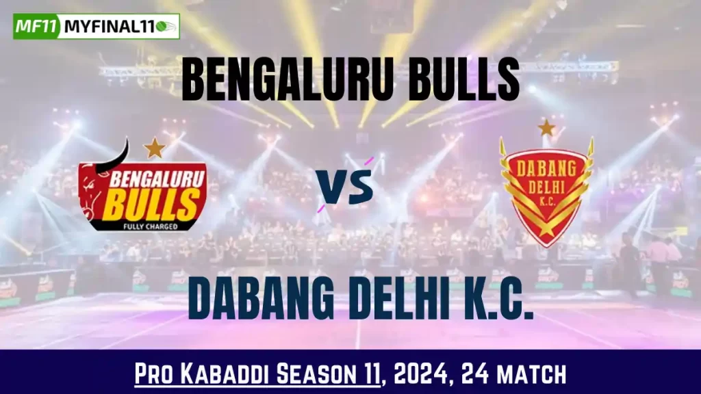 Kabaddi 2024: BLR vs DEL Dream11 Prediction Today Kabaddi 24th Match, Key Player & Fantasy Tips
