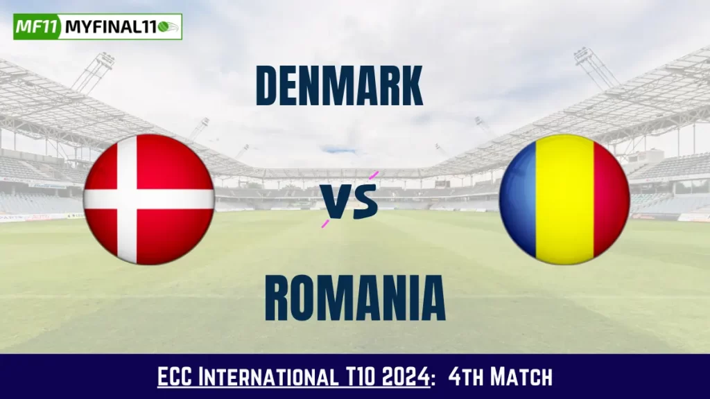 DEN vs ROM Dream11 Prediction Today: Match 4 Pitch Report, and Key Player | ECC International T10 2024