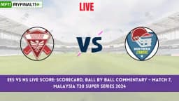 EES vs NS Live Score: Scorecard, Ball by Ball Commentary – Match 7, Malaysia T20 Super Series 2024