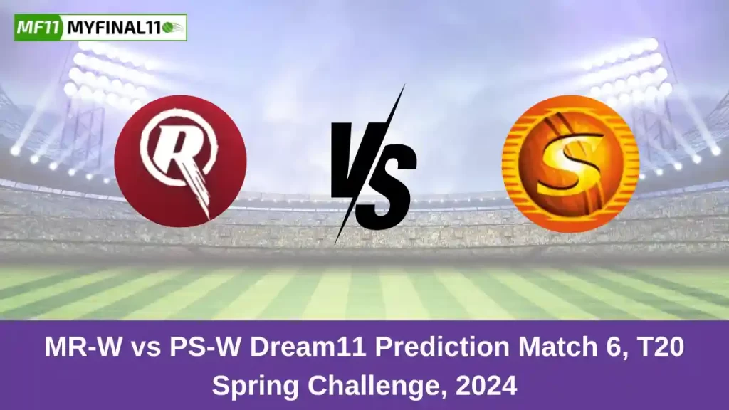MR-W vs PS-W Dream11 Prediction Today: Match 6 Pitch Report, and Key Player | Australian Women Spring Challenge T20 2024