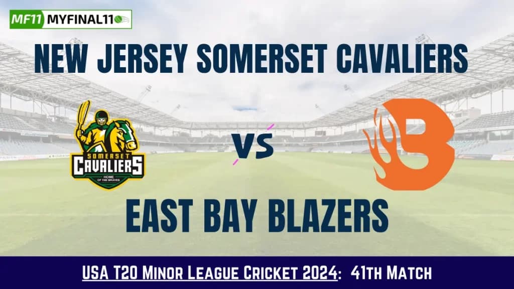 NJSC vs EBB Dream11 Prediction Today: Match 41 Pitch Report, and Key Player | USA T20 Minor League Cricket 2024