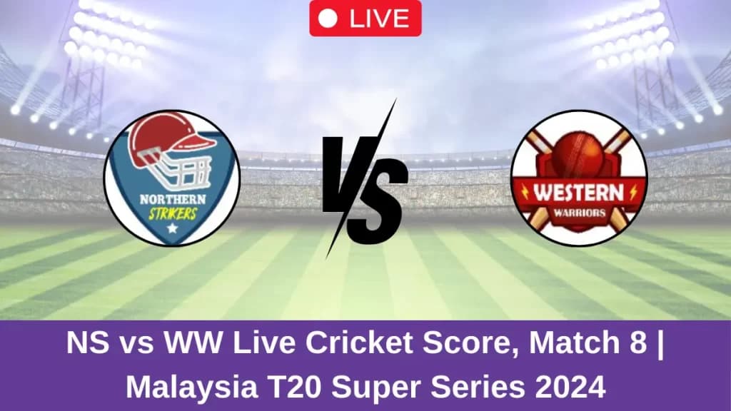 NS vs WW Live Score: Scorecard, Ball by Ball Commentary – Match 8, Malaysia T20 Super Series 2024