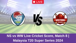 NS vs WW Live Score: Scorecard, Ball by Ball Commentary – Match 8, Malaysia T20 Super Series 2024