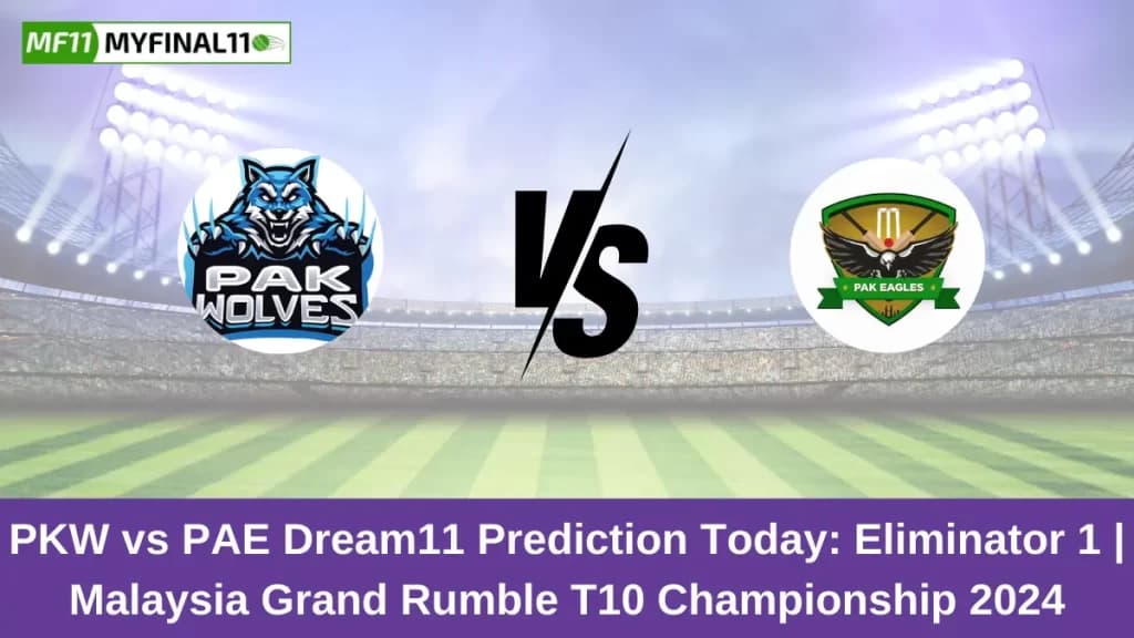 PKW vs PAE Dream11 Prediction Today: Eliminator 1 Pitch Report, and Key Player | Malaysia Grand Rumble T10 Championship 2024
