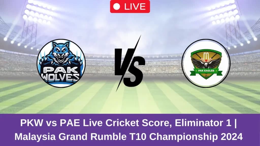 PKW vs PAE Live Score: Scorecard, Ball by Ball Commentary – Eliminator 1, Malaysia Grand Rumble T10 Championship 2024