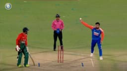 Riyan Parag’s Unusual Bowling Style Backfires, Umpire Issues Strict Penalty
