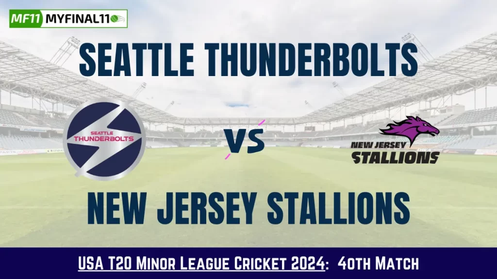 SET vs NJS Dream11 Prediction Today: Match 40 Pitch Report, and Key Player | USA T20 Minor League Cricket 2024