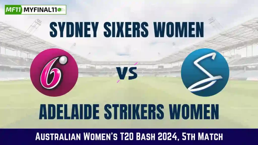 SS-W vs AS-W Dream11 Prediction Today: Match 5 Pitch Report, and Key Player | Australian Women’s T20 Bash 2024
