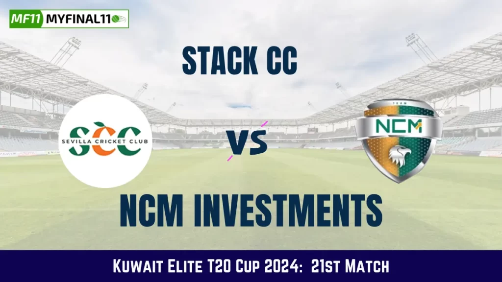STA vs NCMI Dream11 Prediction Today: Match 21 Pitch Report, and Key Player | Kuwait Elite T20 Cup 2024