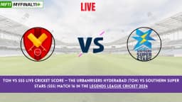 TOH vs SSS Live Score: Scorecard, Ball by Ball Commentary – Match 16, Legends League Cricket 2024