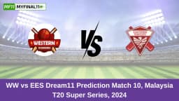 WW vs EES Dream11 Prediction Today: Match 10 Pitch Report, and Key Player | Malaysia T20 Super Series 2024