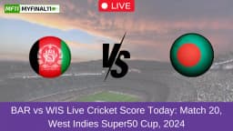 BAR vs WIS Live Score: Scorecard, Ball by Ball Commentary – Match 20, West Indies Super50 Cup 2024