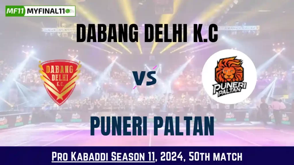 Kabaddi 2024: DEL vs PUN Dream11 Prediction Today Kabaddi 50th Match, Key Player & Fantasy Tips